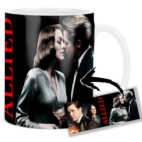 Allied Brad Pitt Marion Cotillard Mt Tasse