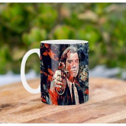 Pulp Fiction John Travolta Samuel L. Jackson B Mt Mug
