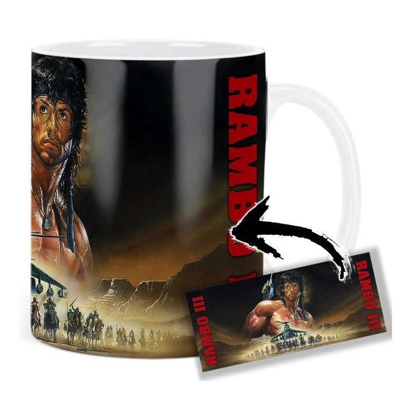Rambo III Sylvester Stallone Sly Mt Tasse