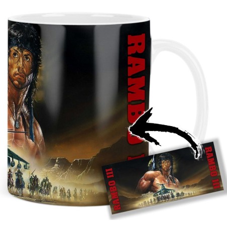Rambo III Sylvester Stallone Sly Mt Tasse