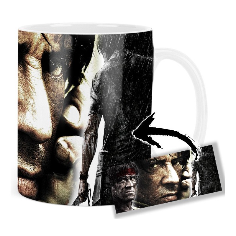 Rambo Sylvester Stallone Sly Mt Taza
