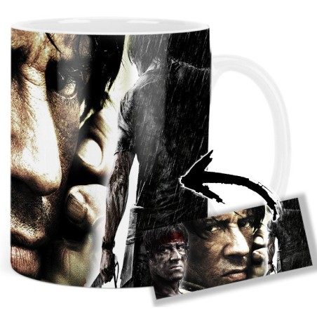 Rambo Sylvester Stallone Sly Mt Taza