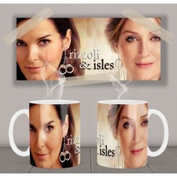Rizzoli & Isles Angie Harmon Sasha Alexander B Mt Tazza