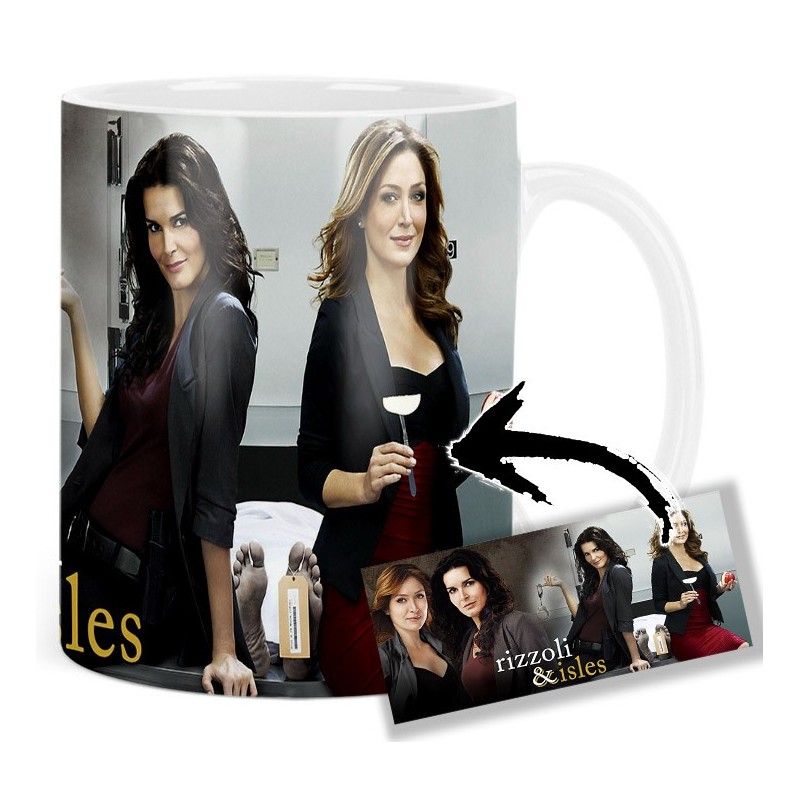 Rizzoli & Isles Angie Harmon Sasha Alexander B Mv Tasse