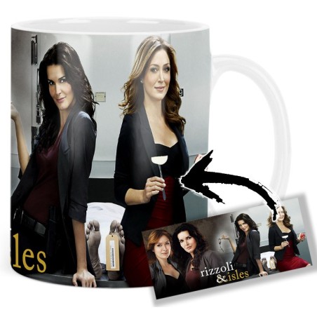 Rizzoli & Isles Angie Harmon Sasha Alexander B Mv Tasse