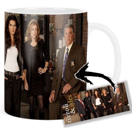 Rizzoli & Isles Angie Harmon Sasha Alexander Bruce Mcgill Jordan Bridges Lee Thompson Young Mv Mug