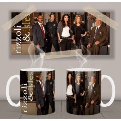 Rizzoli & Isles Angie Harmon Sasha Alexander Bruce Mcgill Jordan Bridges Lee Thompson Young Mv Mug