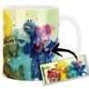 Sesame Street Big Bird Bert Ernie Mt Tasse
