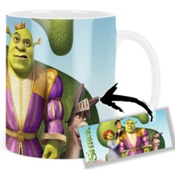 Shrek & Fiona Donkey Puss In Boots Mv Mug