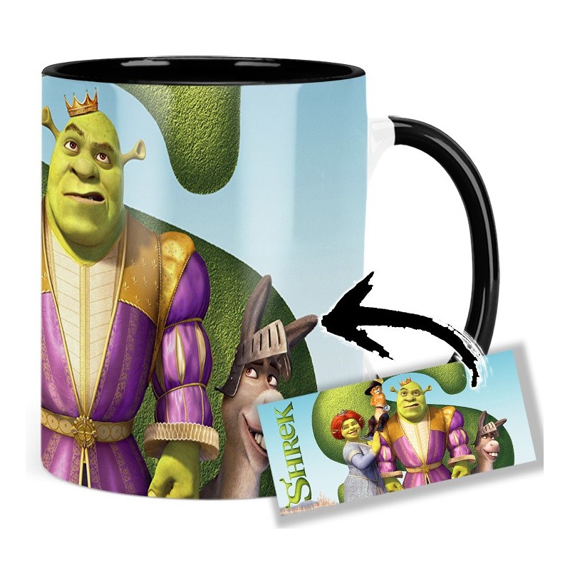 Shrek & Fiona Donkey Puss In Boots Mv Tasse