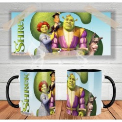 Shrek & Fiona Donkey Puss In Boots Mv Tasse