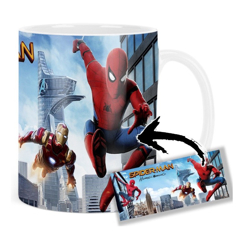 Spider-Man Iron Man Homecoming Tom Holland Mt Mug