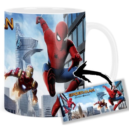 Spider-Man Iron Man Homecoming Tom Holland Mt Mug