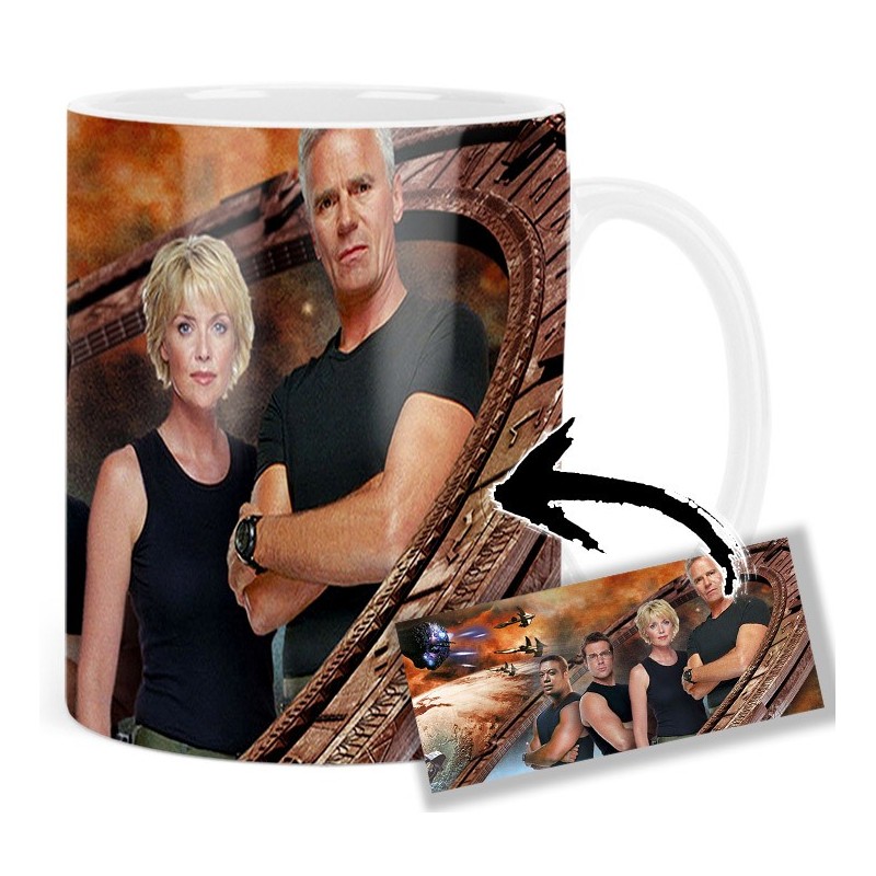 Stargate SG 1 SG1 Richard Dean Anderson Amanda Tapping Michael Shanks Christopher Judge Mv Tasse