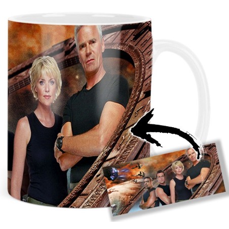 Stargate SG 1 SG1 Richard Dean Anderson Amanda Tapping Michael Shanks Christopher Judge Mv Tasse