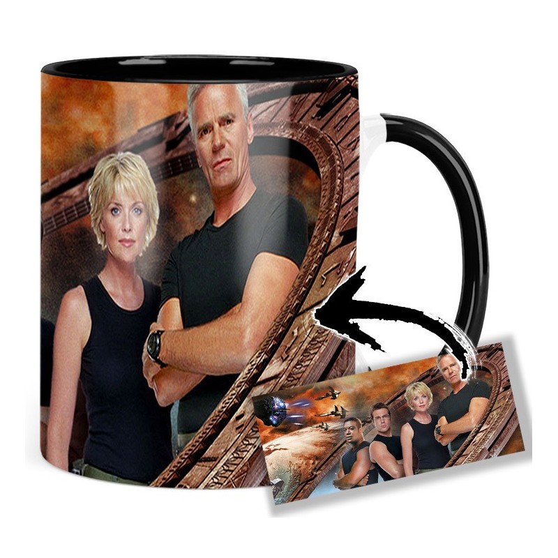 Stargate SG 1 SG1 Richard Dean Anderson Amanda Tapping Michael Shanks Christopher Judge Mv Tasse