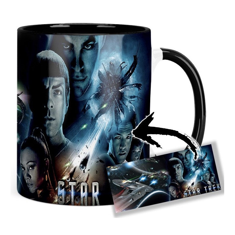 Star Trek 2011 Chris Pine Zachary Quinto Zoe Saldana Mt Mug