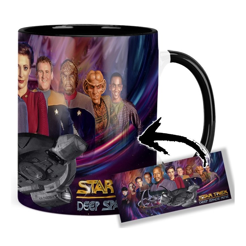 Star Trek Deep Space Nine St DS9 Avery Brooks Nana Visitor Michael Dorn Mv Tasse