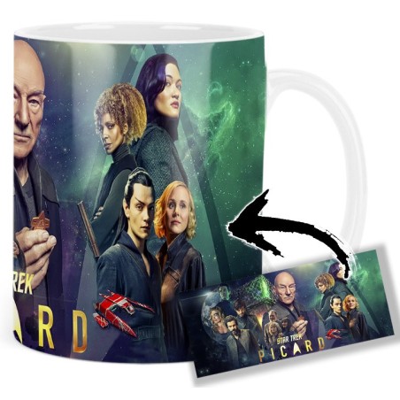 Star Trek Picard Patrick Stewart Michelle Hurd Jeri Ryan Mv Taza