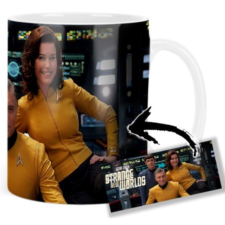 Star Trek Strange New Worlds Anson Mount Ethan Peck Rebecca Romijn Mt Tazza