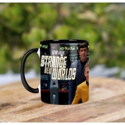 Star Trek Strange New Worlds Anson Mount Ethan Peck Rebecca Romijn Mt Mug