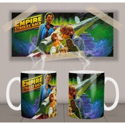 Star Wars The Empire Strikes Back Harrison Ford Carrie Fisher Billy Dee Williams Mv Tazza