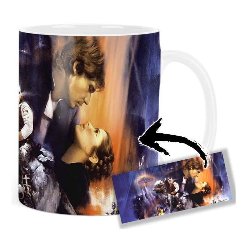 Star Wars The Empire Strikes Back Harrison Ford Mark Hamill Carrie Fisher Mv Taza