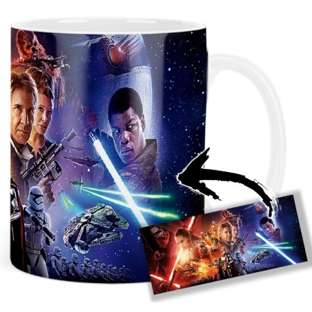 Star Wars The Force Awakens Daisy Ridley John Boyega Mv Tasse