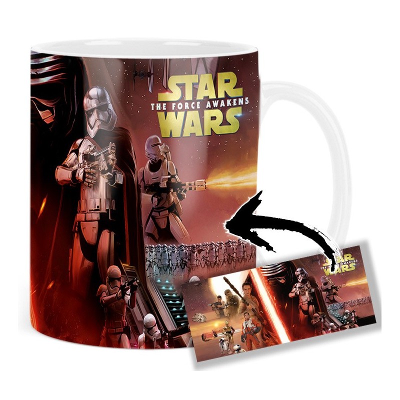 Star Wars The Force Awakens Daisy Ridley Oscar Isaac Mv Tasse