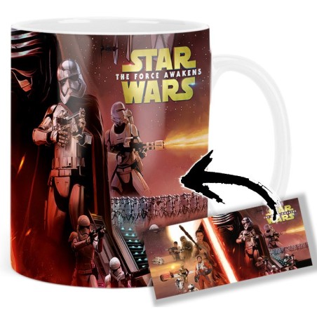 Star Wars The Force Awakens Daisy Ridley Oscar Isaac Mv Tasse