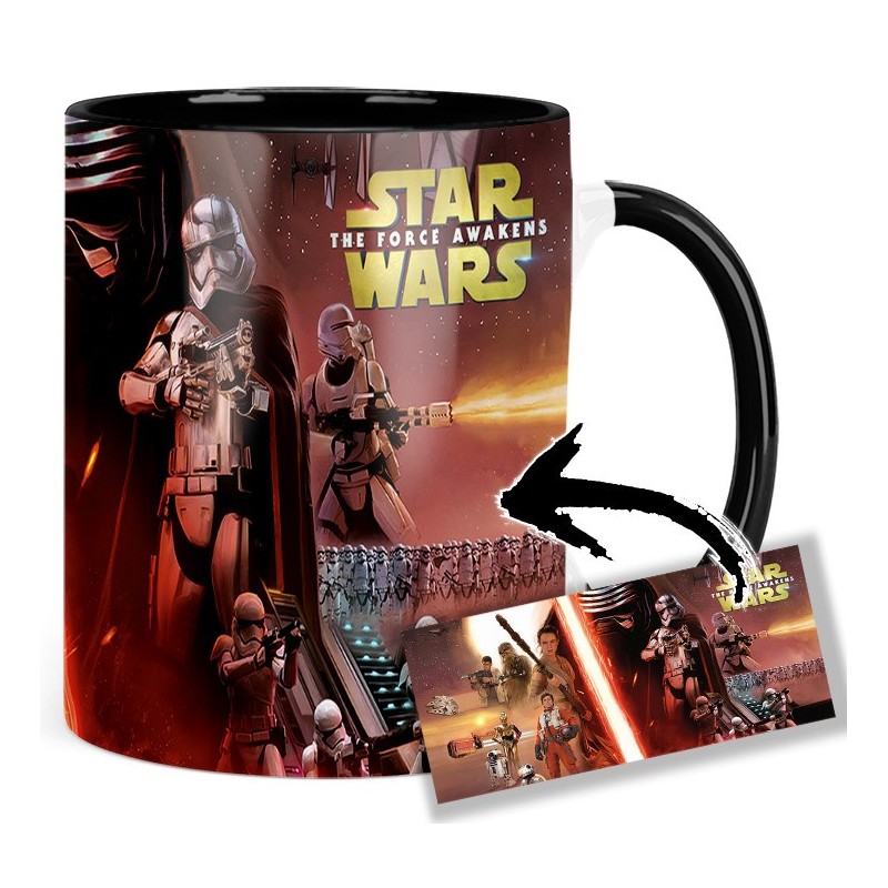 Star Wars The Force Awakens Daisy Ridley Oscar Isaac Mv Tasse