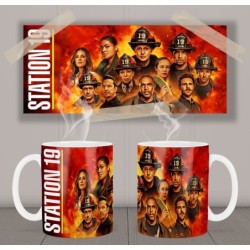 Station 19 Danielle Savre Jaina Lee Ortiz Jason George Mv Mug