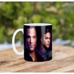 Supernatural Misha Collins Jensen Ackles Jared Padalecki Alexander Calvert B Mv Tasse
