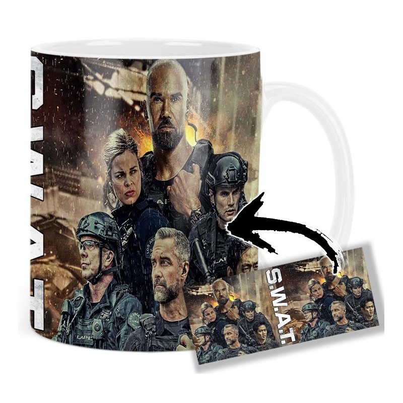 S.W.A.T. SWAT Shemar Moore Kenny Johnson Lina Esco Alex Russell David Lim Mv Tazza