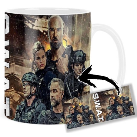 S.W.A.T. SWAT Shemar Moore Kenny Johnson Lina Esco Alex Russell David Lim Mv Tazza