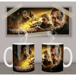 Terminator Dark Fate Arnold Schwarzenegger Linda Hamilton Mv Mug