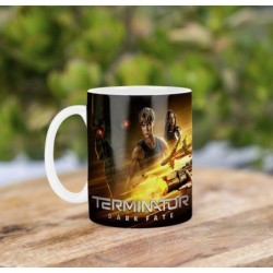 Terminator Dark Fate Arnold Schwarzenegger Linda Hamilton Mv Mug