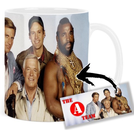 The A-Team George Peppard Dirk Benedict Dwight Schultz Mr T Mt Mug