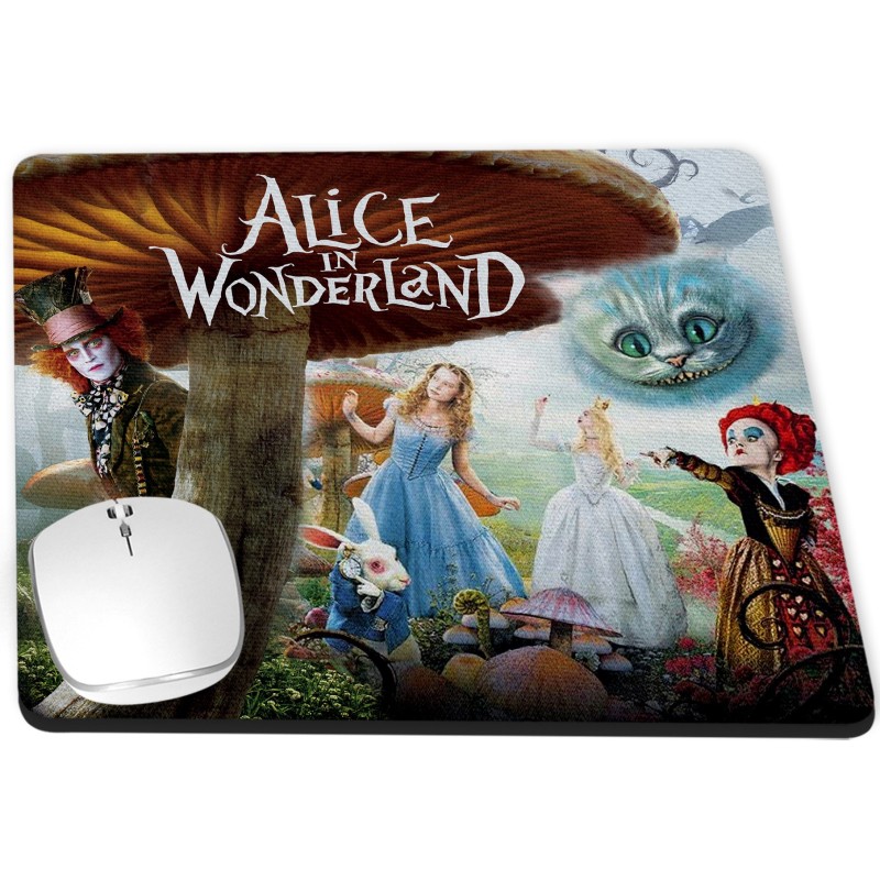 Alice In Wonderland Johnny Depp Helena Bonham Carter Mia Wasikowska Mv Computermatten