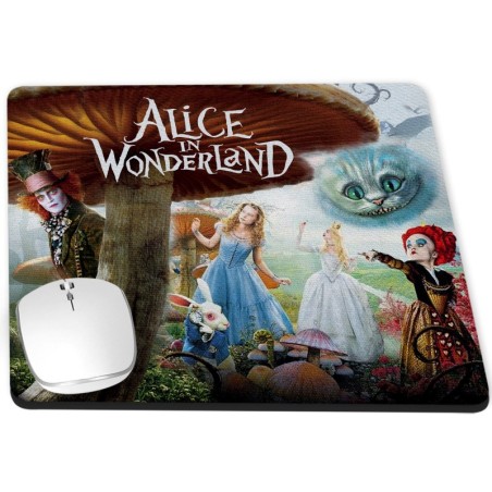 Alice In Wonderland Johnny Depp Helena Bonham Carter Mia Wasikowska Mv Computermatten