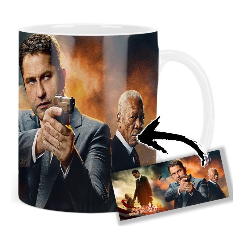 Angel Has Fallen Gerard Butler Morgan Freeman Mt Mug