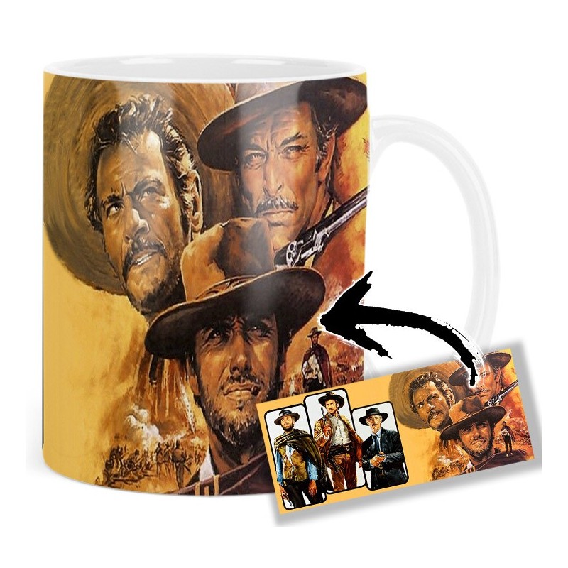 The Good The Bad And The Ugly Clint Eastwood Eli Wallach Lee Van Cleef Mt Tazza