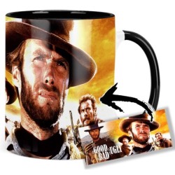 The Good The Bad And The Ugly Lee Van Cleef Eli Wallach Clint Eastwood Mv Tasse