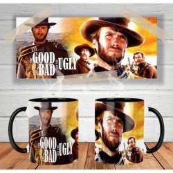 The Good The Bad And The Ugly Lee Van Cleef Eli Wallach Clint Eastwood Mv Tasse