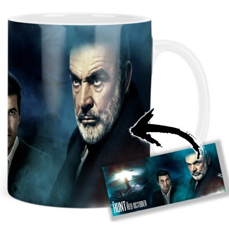 The Hunt For Red October Sean Connery Alec Baldwin Mv Tasse
