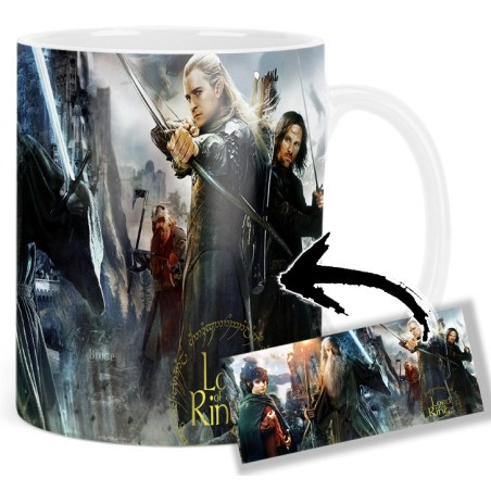 The Lord Of The Rings Gandalf Frodo Legolas Mt Tasse