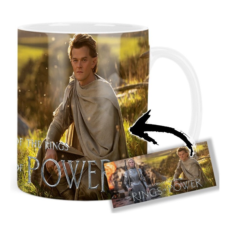 The Lord Of The Rings The Rings Of Power Morfydd Clark Galadriel Robert Aramayo Elrond Mt Tasse
