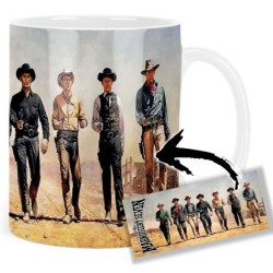 The Magnificent Seven Yul Brynner Charles Bronson Steve Mcqueen B Mt Mug