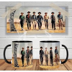 The Magnificent Seven Yul Brynner Charles Bronson Steve Mcqueen B Mt Mug