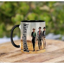 The Magnificent Seven Yul Brynner Charles Bronson Steve Mcqueen B Mt Mug